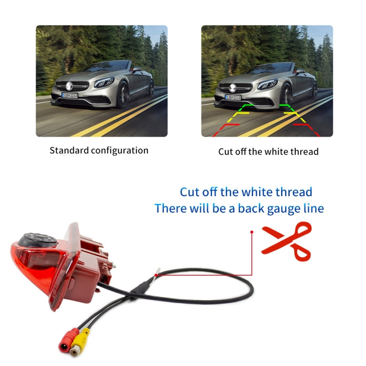 PZ463 Telecamera per auto impermeabile con visione da 170 gradi per Renault/Opel, PZ463