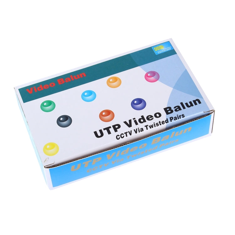 8CH Passive Video Balun HD208 for CCTV Systems