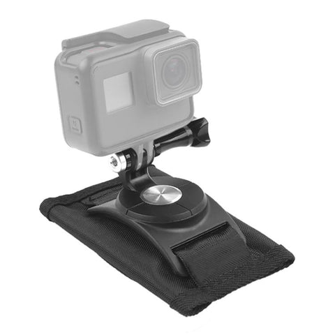 Supporto per zaino a spalla con cinturino a sgancio rapido con rotazione a 360 gradi per GoPro Hero11 Nero / HERO10 Nero /9 Nero /8 Nero /7 /6 /5 /5 Sessione /4 Sessione /4 /3+ /3 /2 /1, DJI Osmo Actione altre action camera