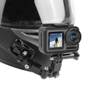 Cycling Helmet Adhesive Multi-Joint Arm Fixed Mount Set with J-Hook Buckle Mount & Screw for GoPro, Insta360, DJI and Other Action Cameras              ...