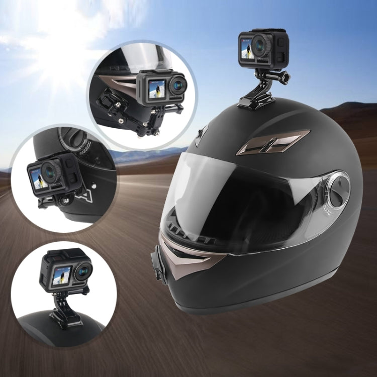 Cycling Helmet Adhesive Multi-Joint Arm Fixed Mount Set with J-Hook Buckle Mount & Screw for GoPro, Insta360, DJI and Other Action Cameras              ...