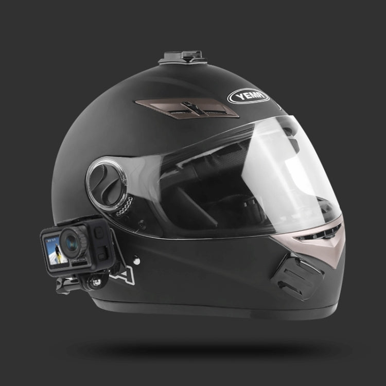 Cycling Helmet Adhesive Multi-Joint Arm Fixed Mount Set with J-Hook Buckle Mount & Screw for GoPro, Insta360, DJI and Other Action Cameras              ...