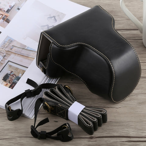 Custodia in pelle PU per fotocamera full body con cinturino per Fujifilm X-A5, For FUJI X-A5, For FUJI X-A5