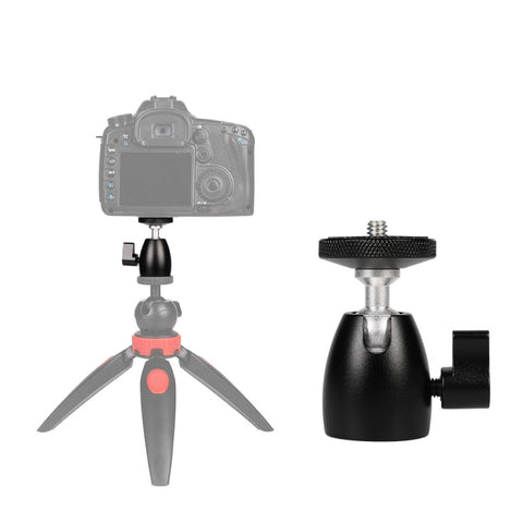 Q39 Testa a sfera panoramica in metallo con rotazione di 360 gradi per DSLR e fotocamere digitali, Q39