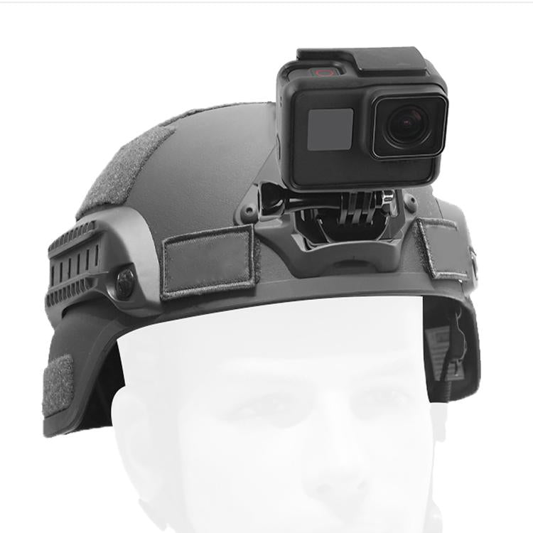 Aluminium Alloy Helmet Selfie Stand for Action Cameras