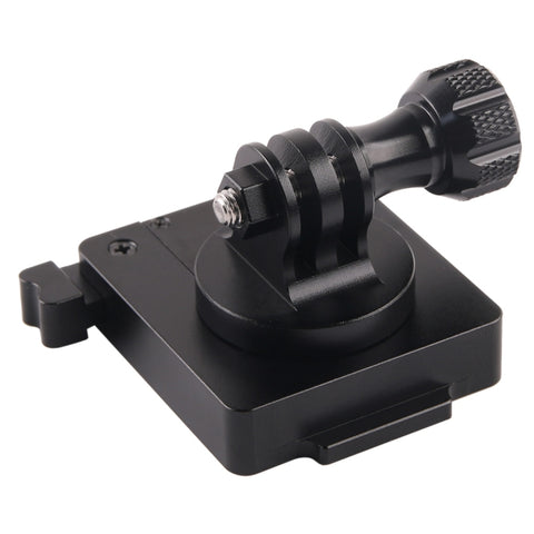 Supporto in alluminio GP244-B per GoPro Hero11 Black / HERO10 Black /9 Black /8 Black /7 /6 /5 /5 Session /4 Session /4 /3+ /3 /2 /1, DJI Osmo Action e altre action camera eBase di montaggio NVG, GP244-B