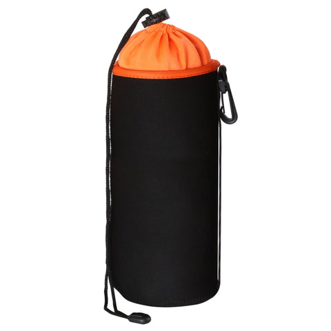 Borsa per obiettivo fotocamera reflex Borsa per obiettivo singolo micro Borsa per bile interna per obiettivo Custodia protettiva impermeabile più ispessimento in velluto, Diametro: 10 cm, Altezza: 25 cm, Diameter: 10cm, Height: 25cm
