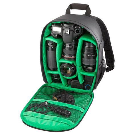 INDEPMAN DL-B013 Zaino portatile impermeabile antigraffio per sport all'aria aperta Borsa per fotocamera Borsa per telefono e tablet per GoPro, SJCAM, Nikon, Canon, Xiaomi Xiaoyi YI, iPad, Apple, Samsung, Huawei, Dimensioni: 26,5 * 12,5 * 33 cm