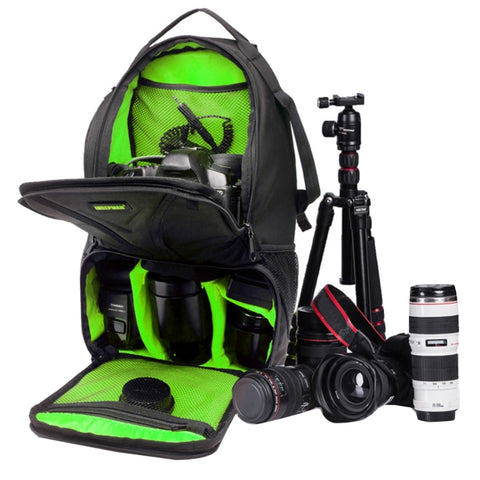 INDEPMAN DL-B016 Borsa a tracolla portatile impermeabile antigraffio per sport all'aria aperta Borsa per fotocamera Borsa per telefono e tablet per GoPro, SJCAM, Nikon, Canon, Xiaomi Xiaoyi YI, iPad, Apple, Samsung, Huawei, Dimensioni: 25,5 * 19 * 44 cm