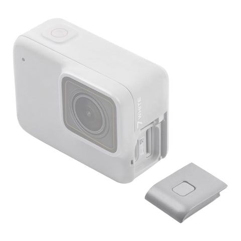Per la parte di riparazione del coperchio della porta dell'interfaccia laterale bianca GoPro HERO7, For GoPro HERO7 White