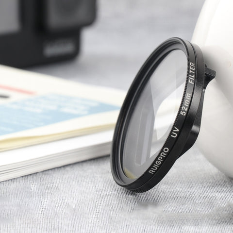 RUIGPRO per GoPro HERO 7/6/5 Filtro per obiettivo UV professionale da 52 mm con anello adattatore filtro e copriobiettivo, UV Lens