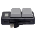Canon LP-E6 Battery Charger with LCD Display for DSLRs