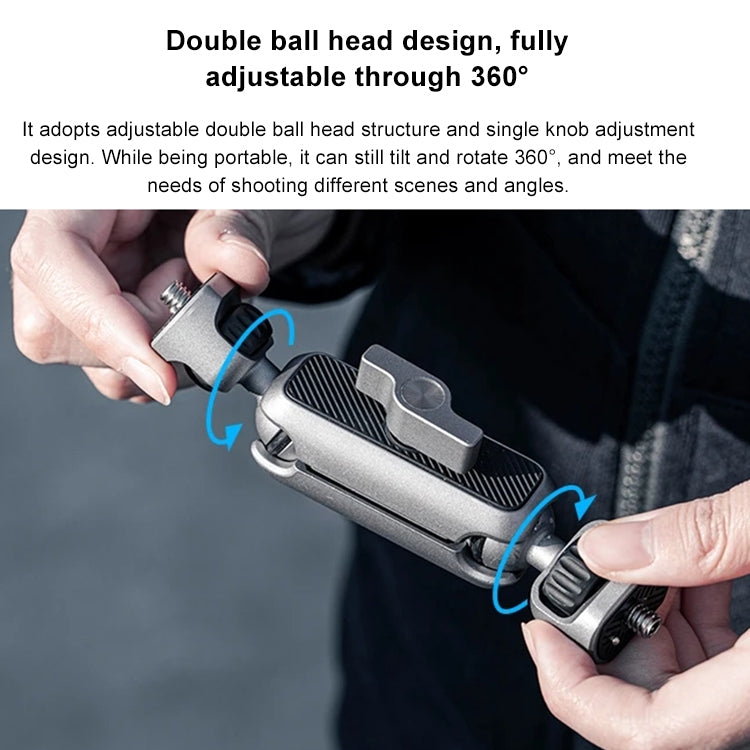 PGYTECH Supporto per staffa per braccio magico con regolazione a 360 gradi per fotocamera reflex