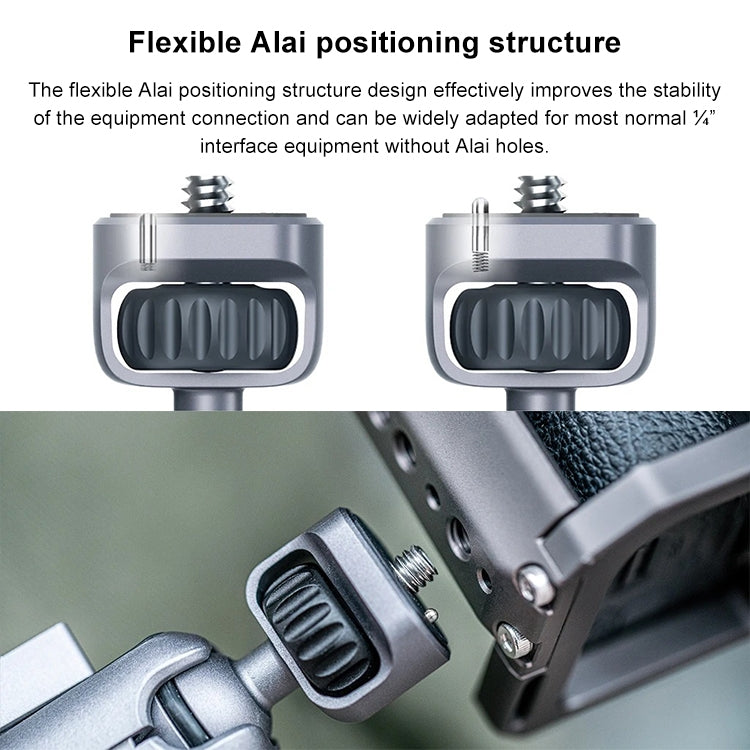 PGYTECH Supporto per staffa per braccio magico con regolazione a 360 gradi per fotocamera reflex