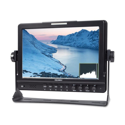 FEELWORLD FW1018SPV1 Monitor da campo con fotocamera regista LCD a colori HD da 10,1 pollici con schermo IPS 1920x1200, FW1018SPV1