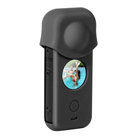 Custodia protettiva in silicone antipolvere per tutto il corpo per Insta360 ONE X2, 1