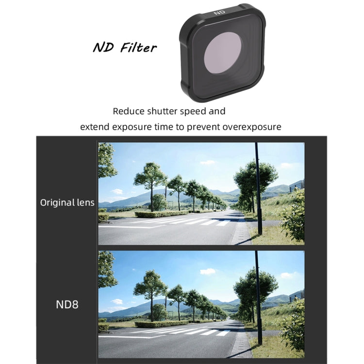 Filtro obiettivo ND32 serie JSR KB per GoPro HERO10 Black / HERO9 Black, ND32