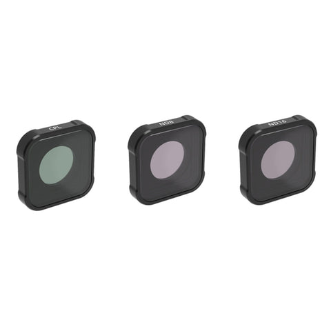 Filtro obiettivo JSR serie KB CPL+ND8+ND16 per GoPro HERO10 Black/HERO9 Black, 3-in-1