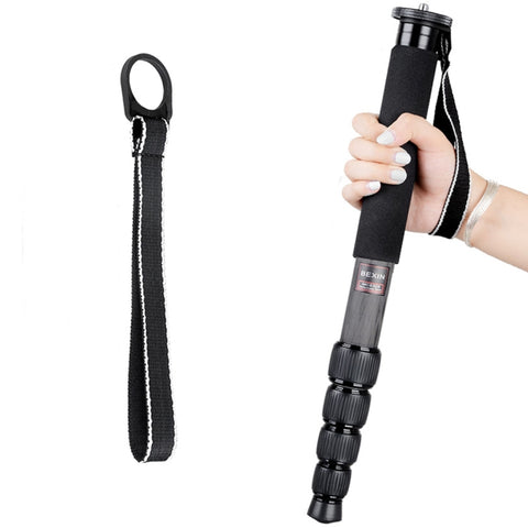 BEXIN MCS285 Supporto per monopiede in fibra di carbonio per fotocamera DSLR da viaggio portatile da esterno, MCS285