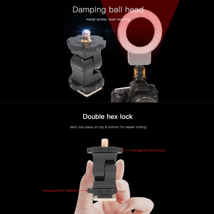 Staffa smorzante con testa sferica universale per fotocamera LUXCeO PA1, PA1