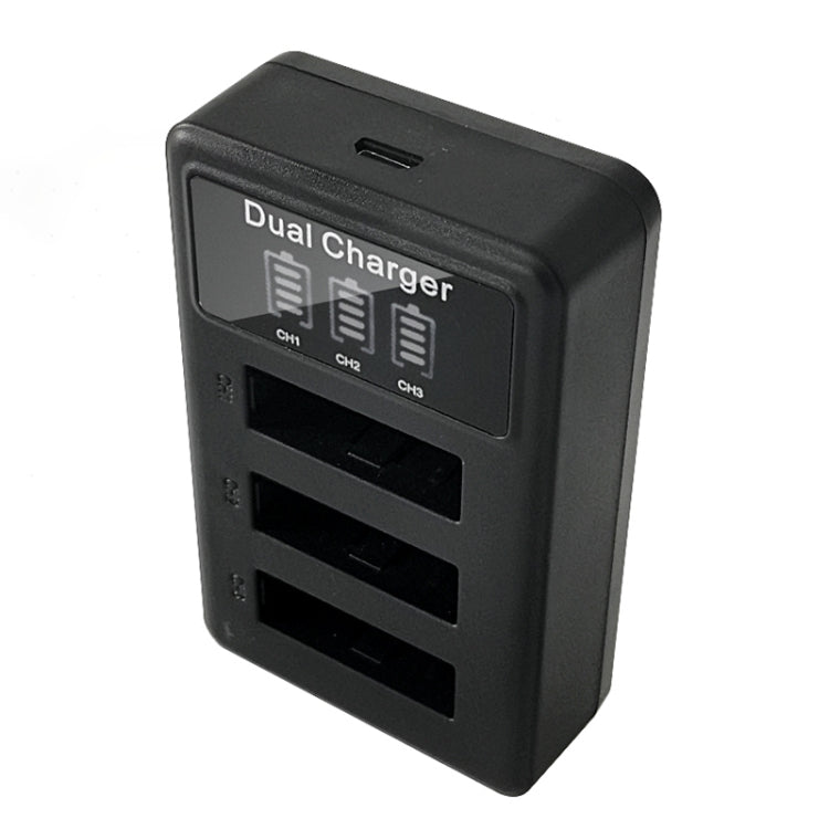 caricatore-triplo-usb-con-display-lcd-sony-np-bx1-con-cavo-usb-for-sony-np-bx1-3-channel - immagine 3