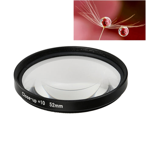 Per GoPro HERO5 Sport Action Camera Proffesional 52mm 10X Macro Lens Filtro primo piano