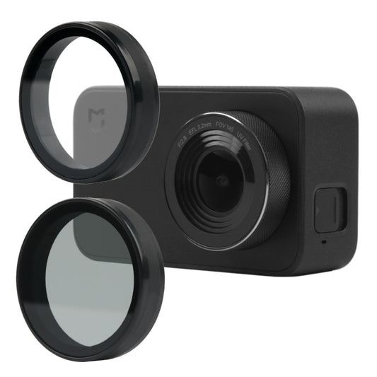 Per Xiaomi Mijia Small Camera 38mm Protezione UV + filtro ND Dimmer, ND + UV Filter