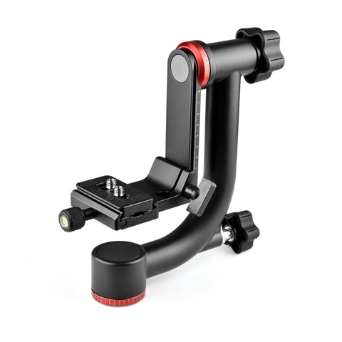 YELANGU A201 Testa per treppiede con giunto cardanico orizzontale a 360 gradi per fotocamere DV e SLR, A201