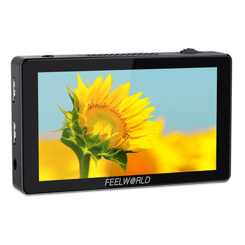 FEELWORLD LUT5 Moniteur de champ pour appareil photo reflex numérique avec écran tactile ultra lumineux de 5,5 pouces 3000nit, LUT5