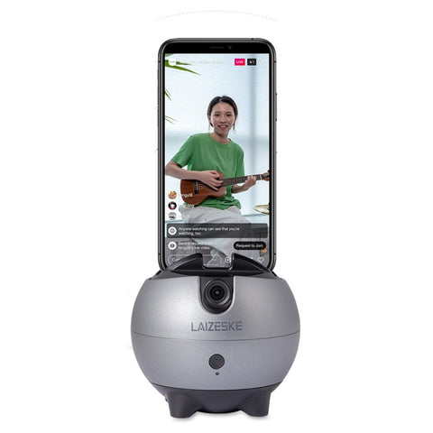 LAIZESKE LA8 Smart Robot Cameraman Supporto per telefono con localizzazione automatica a 360 gradi, LA8