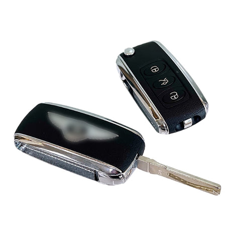 Modèle de clé pour voiture fin en métal non fonctionnel pour Bentley