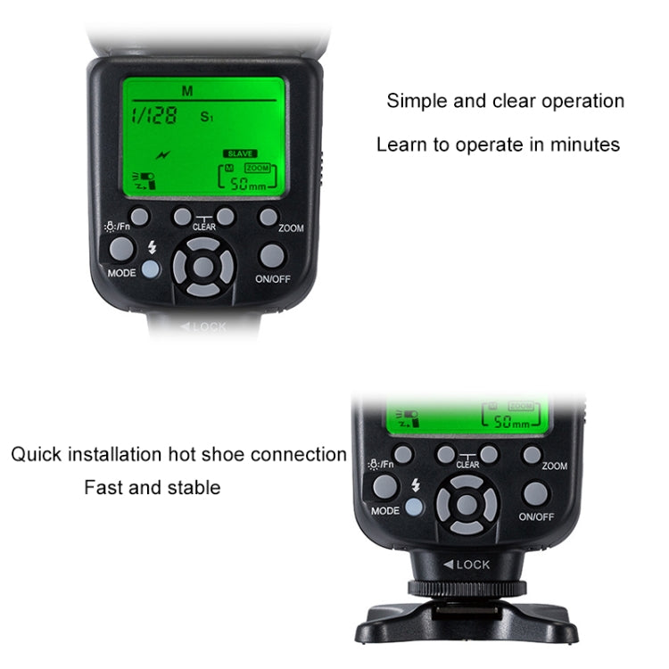 Speedlite flash TRIOPO TR-982IIIC per Canon, TR-982IIIC for Canon