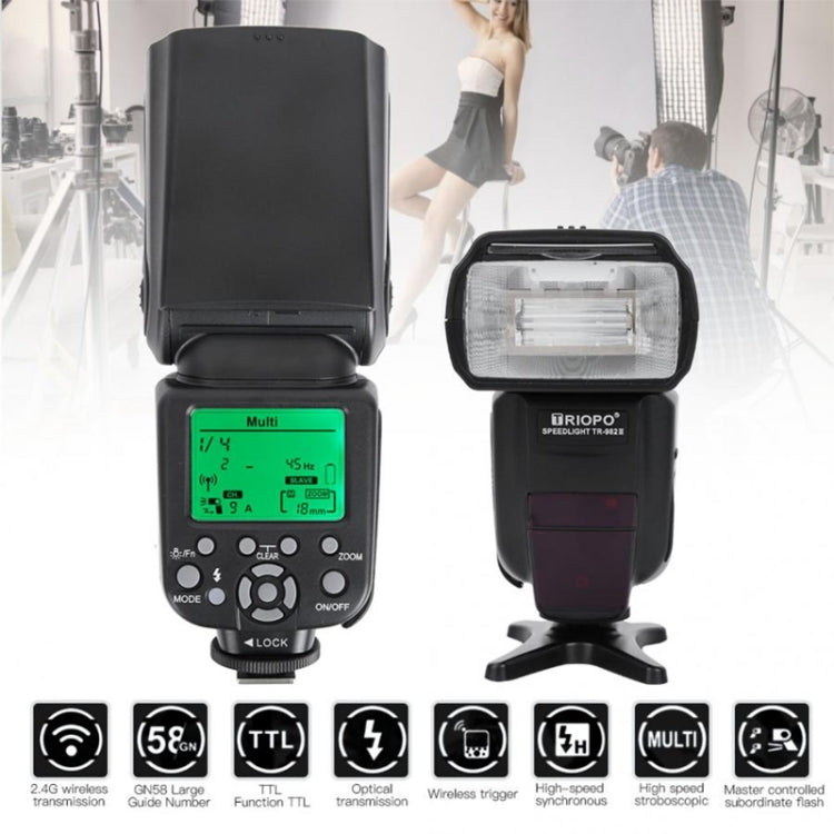Speedlite flash TRIOPO TR-982IIIC per Canon, TR-982IIIC for Canon