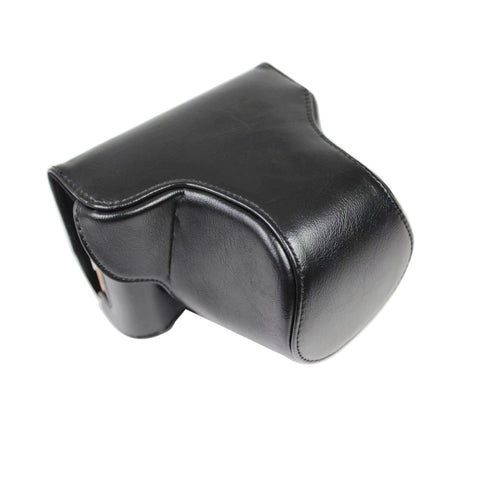 Borsa per fotocamera full body in pelle PU con cinturino per FUJIFILM X-A7 / X-A20 (obiettivo 15-55 mm), Per FUJI X-A7