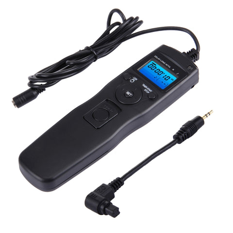 RST-7002 Schermo LCD Time Lapse Intervallometro Rilascio otturatore Timer digitale Telecomando con cavo C8 per fotocamera CANON 1D/1DS/50D/40D/30D/20D/10D/5D/7D, RST-7002