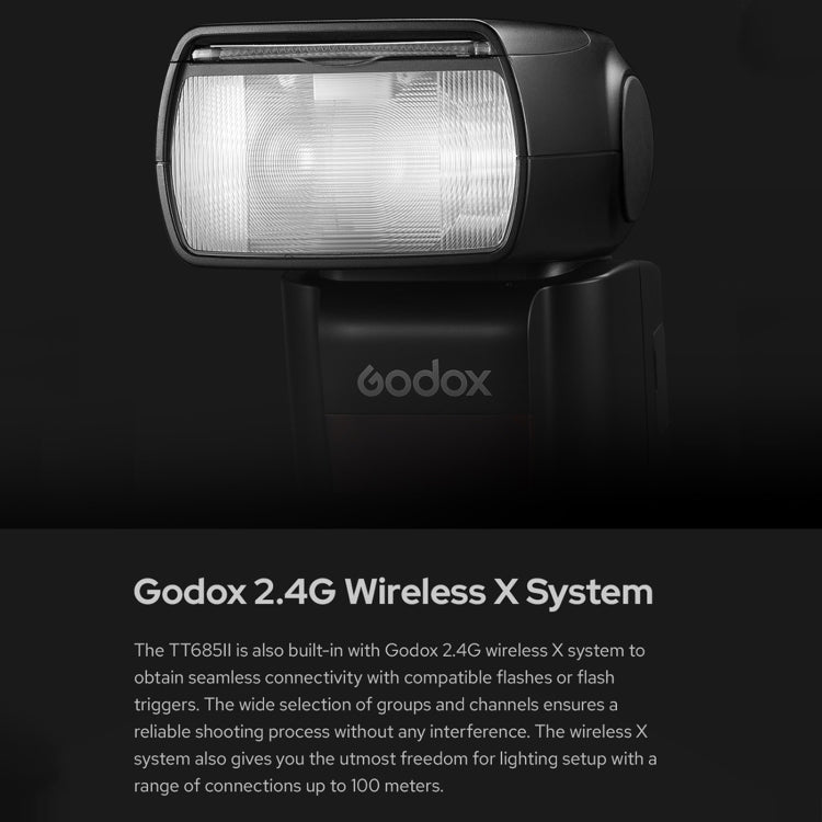 Godox TT685II-S Flash Speedlite Wireless TTL HSS 1/8000s per Sony