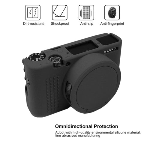 Custodia protettiva in morbido silicone per Sony ZV-1, For Sony ZV-1