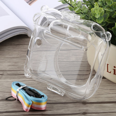 Housse de protection en cristal avec cinturino pour FUJIFILM instax mini 25, pour FUJIFILM instax mini 25