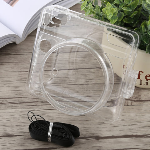 Étui de protection en cristal avec ceinture pour FUJIFILM instax SQUARE SQ6, pour FUJIFILM instax SQ6