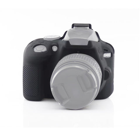 Custodia protettiva in morbido silicone per Nikon D3400 / D3300, For Nikon D3400, For Nikon D3400 / D3300