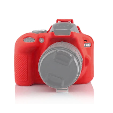 Custodia protettiva in morbido silicone per Nikon D3400 / D3300, For Nikon D3400, For Nikon D3400 / D3300