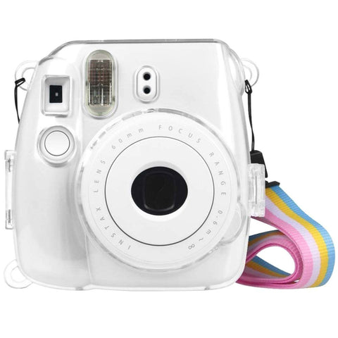 Protection en cristal avec cinturino pour FUJIFILM instax mini 9 / mini 8+ / mini 8, pour FUJIFILM instax mini 9