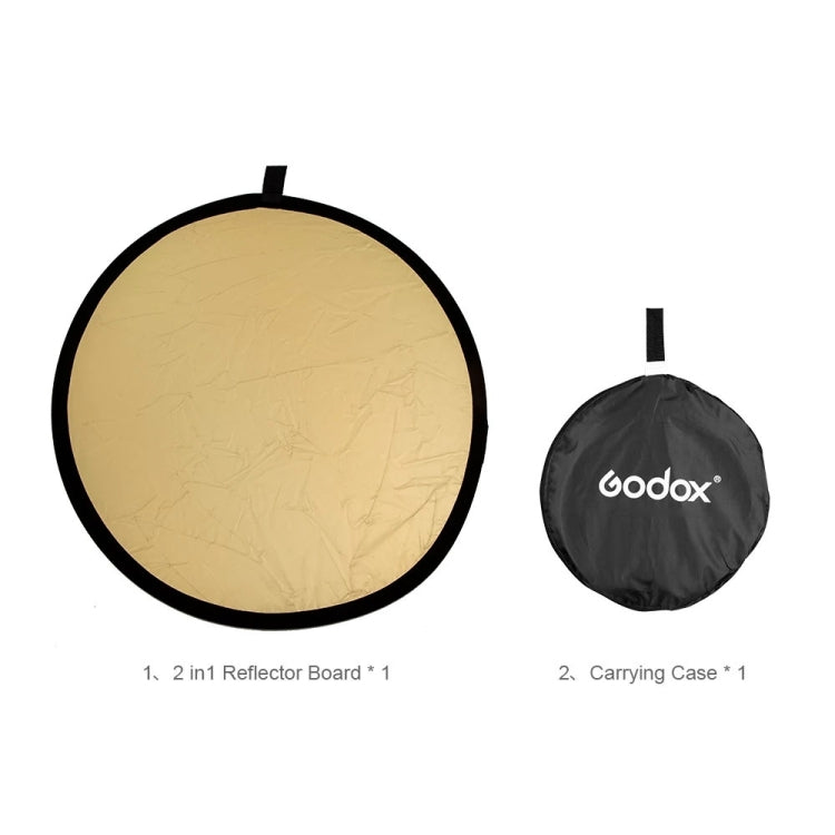 80cm Gold Silver Folding Reflector Board for Photography