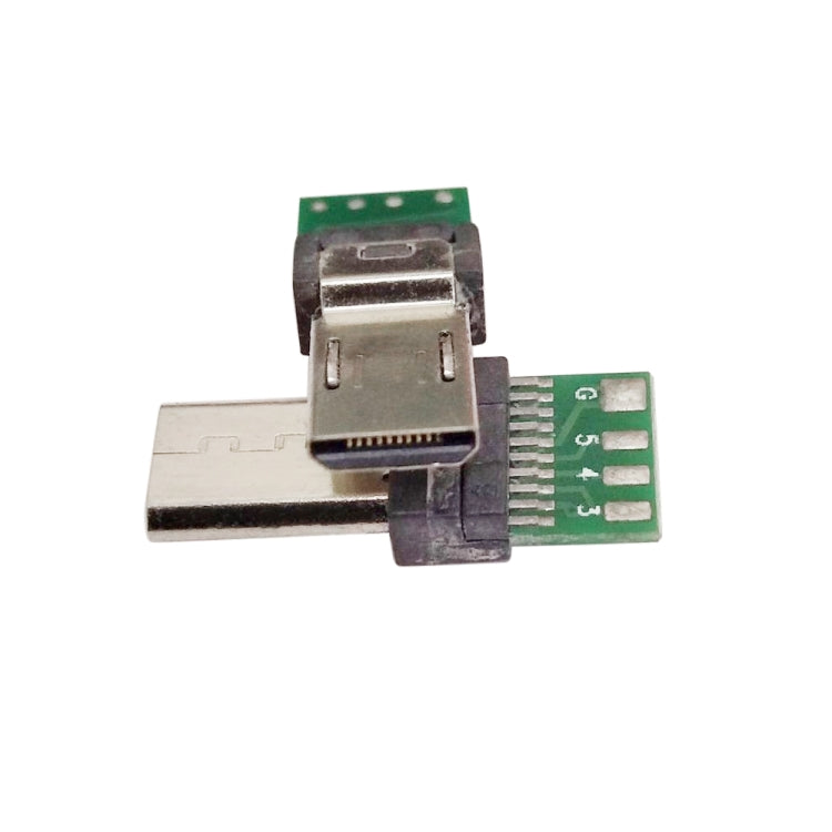 adattatore-micro-usb-a-15-pin-per-pcb-confezione-da-10-pezzi-per - immagine 2