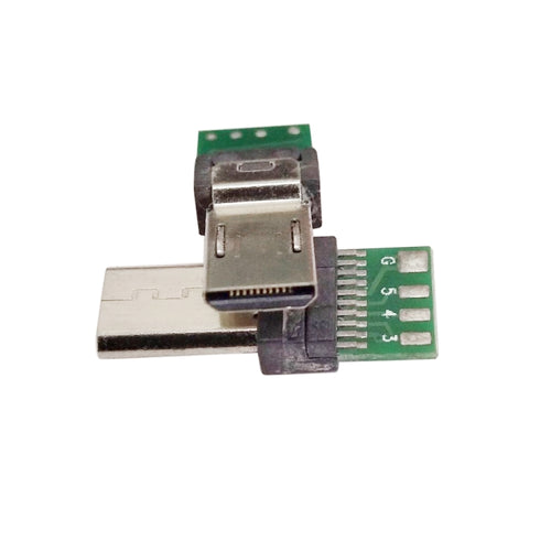 15-Pin USB PCB Connector Micro USB Adapter for Sony Cameras
