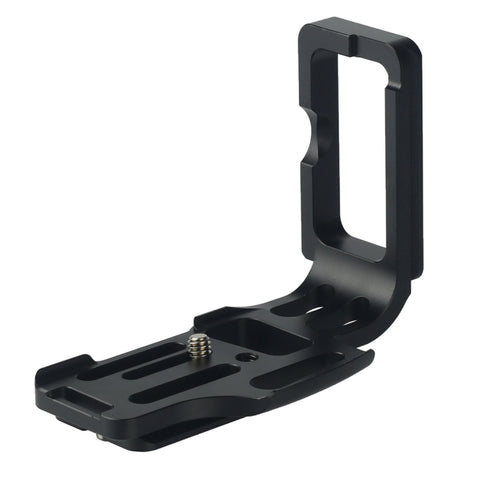 Supporto base con staffa per piastra a L a sgancio rapido per riprese verticali per Nikon D800 / D800E / D810, Nikon D800
