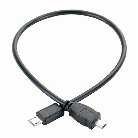 Cavo Dati Micro USB a Mini USB OTG - Confezione da 5 Pezzi, 30 cm,