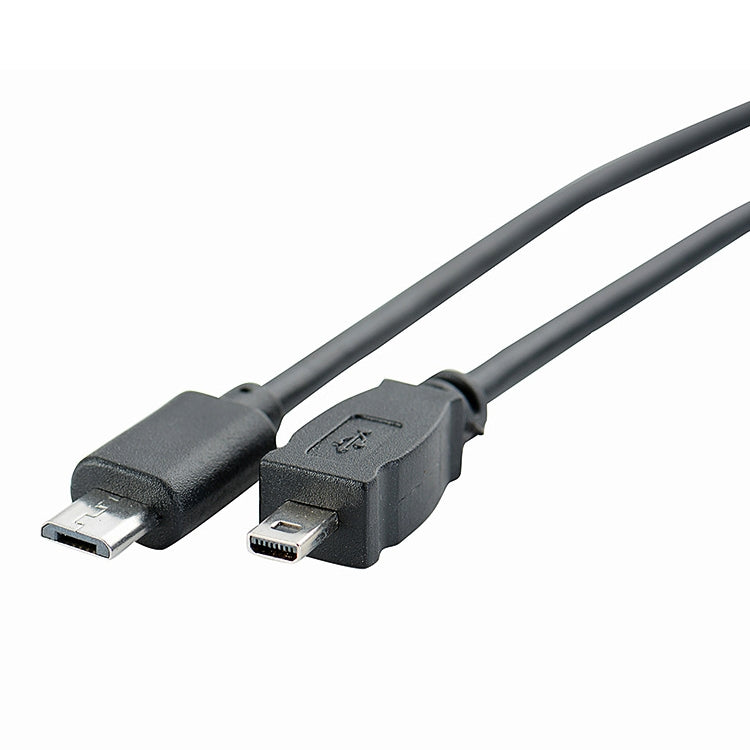 cavo-dati-telefonico-da-micro-usb-a-mini-usb-otg-da-5-pezzi-da-30-cm-per-nikon-micro-to-mini-8-pin-for-nikon - immagine 5