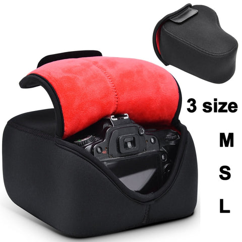 Custodia in neoprene impermeabile antiurto per fotocamera CADeN H6, dimensioni: 17 x 10,5 x 22 cm, 17 x 10.5 x 22cm