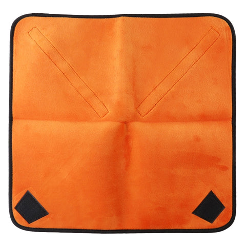 Tessuto centinaia di pieghe per fotografia Fotocamera SLR Fodera per obiettivo Panno avvolto ispessente more velluto, Dimensioni: 55x55 cm, Size: 55x55cm